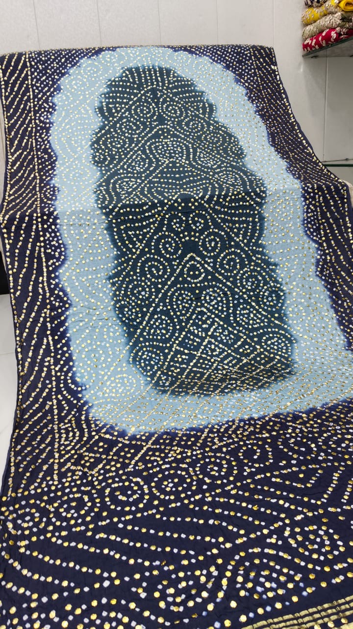 Chaddar Gaji Silk chunri-ThinkPink Thinkpink